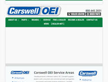 Tablet Screenshot of carswelloei.com